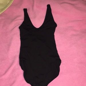 Dance black leotard